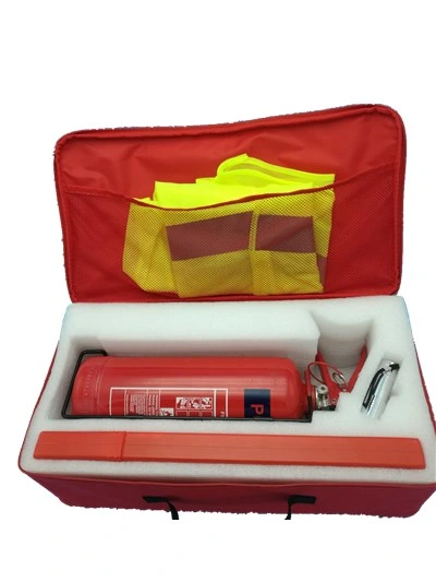 Kit d'urgence de voiture en polyester durable