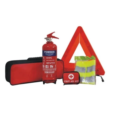 Kit de voiture d'urgence incendie et sécurité