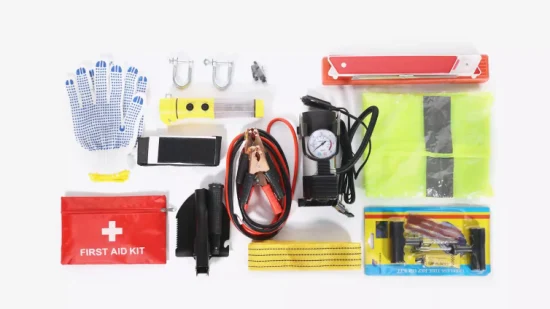 Kit de voiture d'urgence de sac à outils d'assistance d'urgence routière en gros pour la voiture