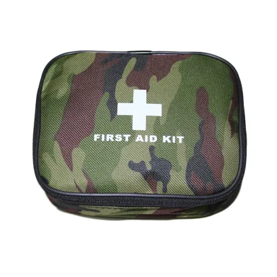 Trousse de premiers soins de randonnée tactique de camouflage militaire résistant à l'usure portable