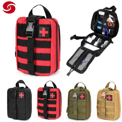 Kit de survie militaire Trauma Kit de survie d'urgence Trousse de premiers soins tactique extérieure